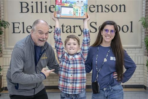 Stevenson Elementary Student Wins it All to Give to Others